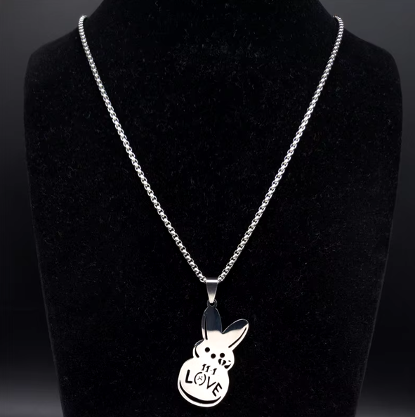 Lil Peep Bunny Necklace