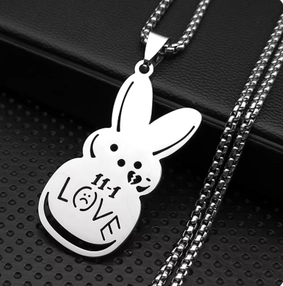 Lil Peep Bunny Necklace